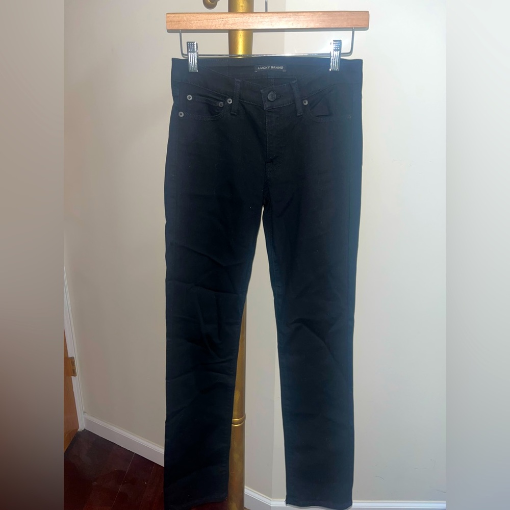 Lucky Brand Mid Rise Straight Sweet Jean Size 2 / 26R Black